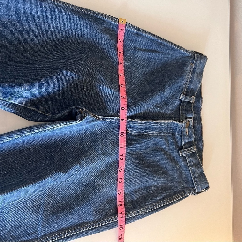 FANCY ASS Vintage Jeans High Rise Straight Leg Blue Denim 90s - Picture 11 of 16